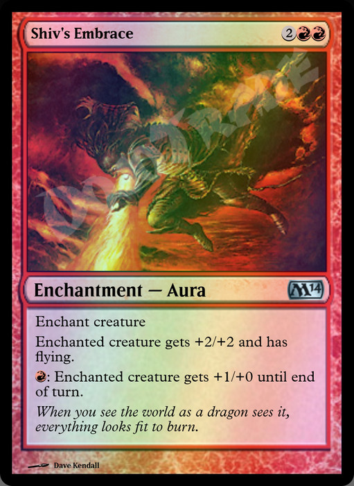 Shiv's Embrace FOIL