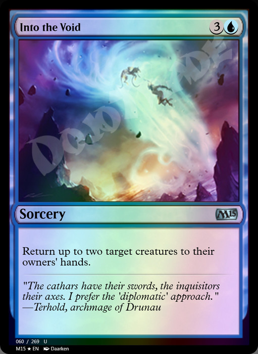 Into the Void FOIL