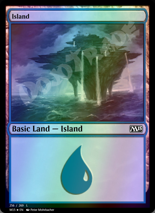 Island (#256) FOIL