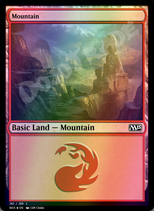 Mountain (#262) FOIL