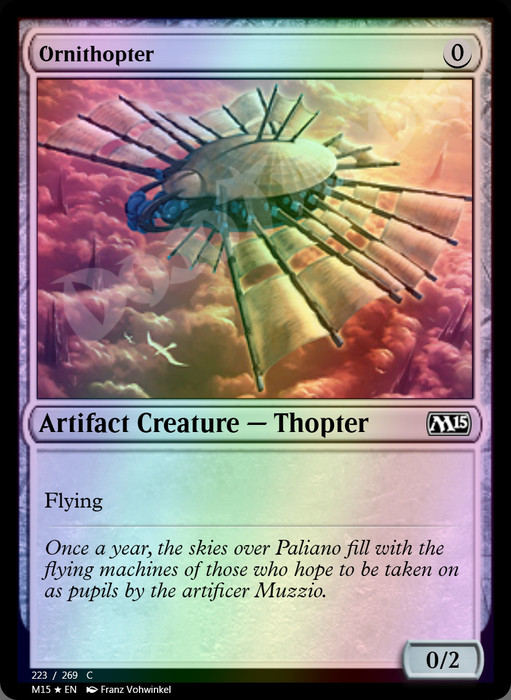 Ornithopter FOIL