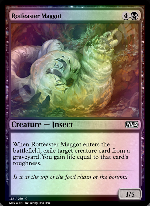 Rotfeaster Maggot FOIL