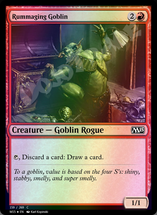 Rummaging Goblin FOIL