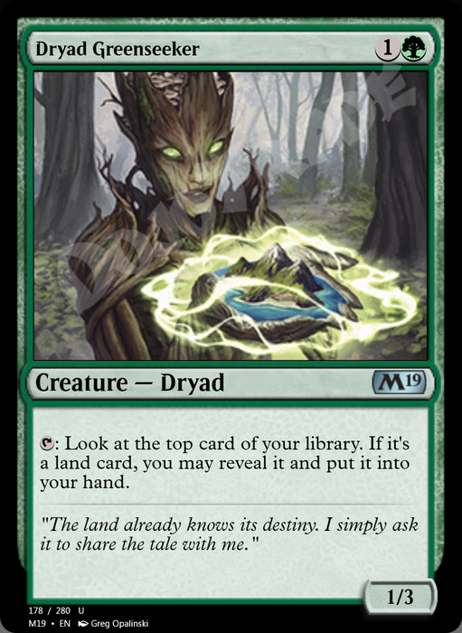 Dryad Greenseeker