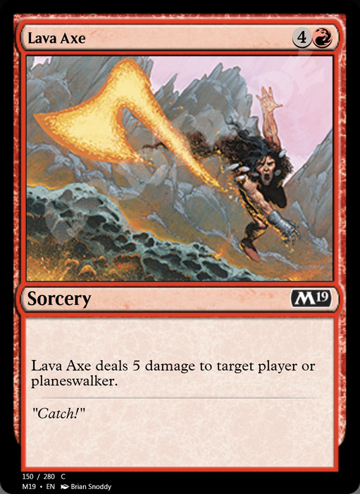 Lava Axe