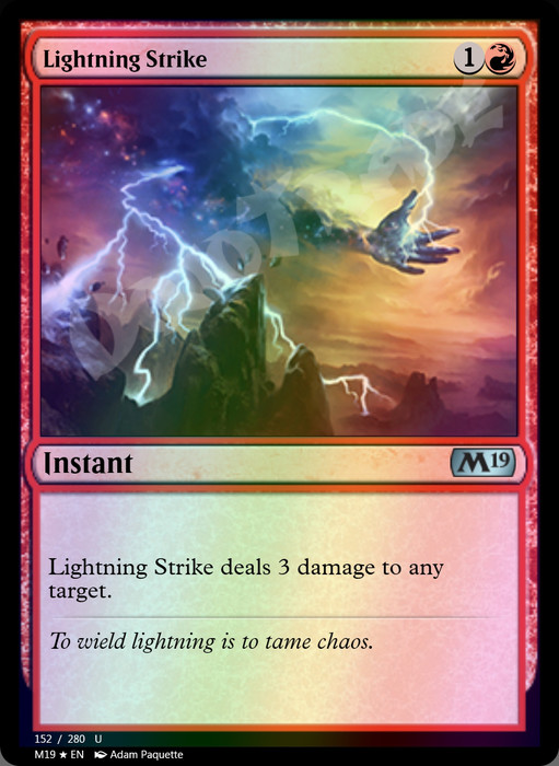 Lightning Strike FOIL