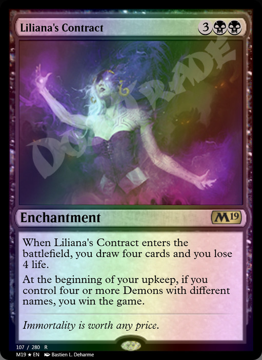 Liliana's Contract FOIL