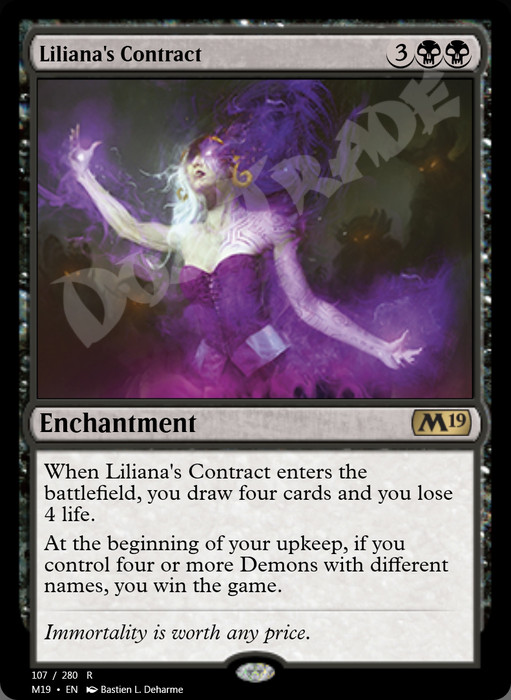 Liliana's Contract