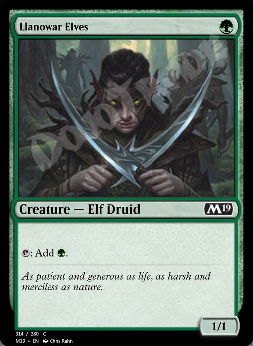 Llanowar Elves