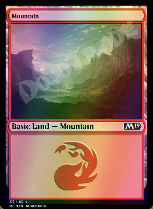 Mountain (#275) FOIL