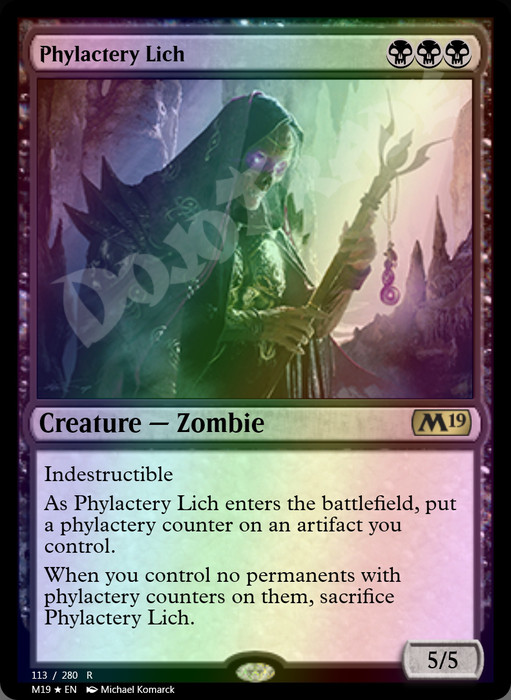 Phylactery Lich FOIL