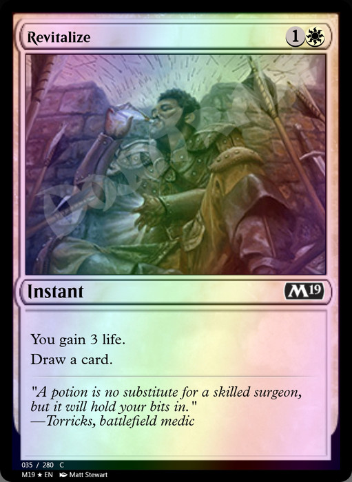 Revitalize FOIL