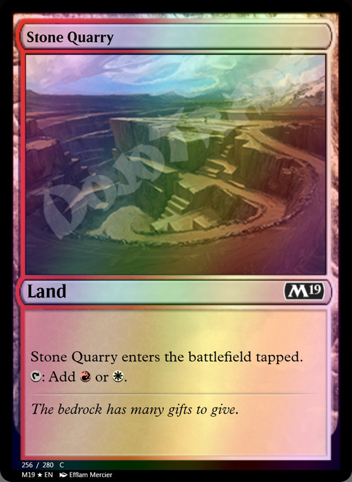 Stone Quarry FOIL