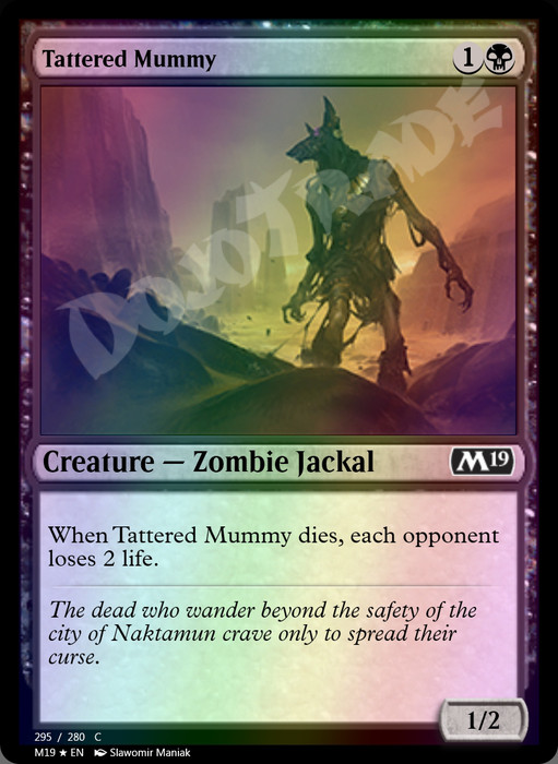 Tattered Mummy FOIL