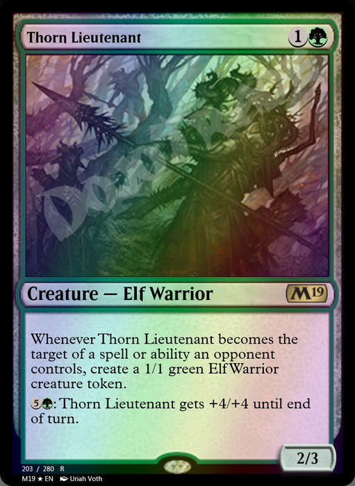 Thorn Lieutenant FOIL