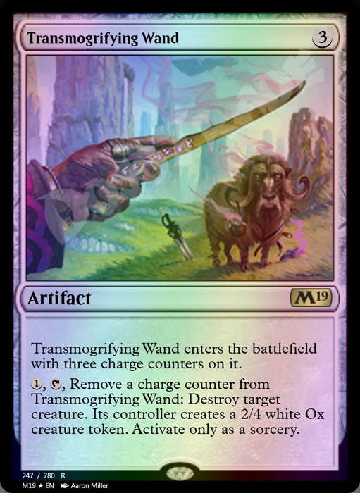 Transmogrifying Wand FOIL
