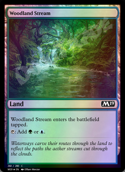 Woodland Stream FOIL