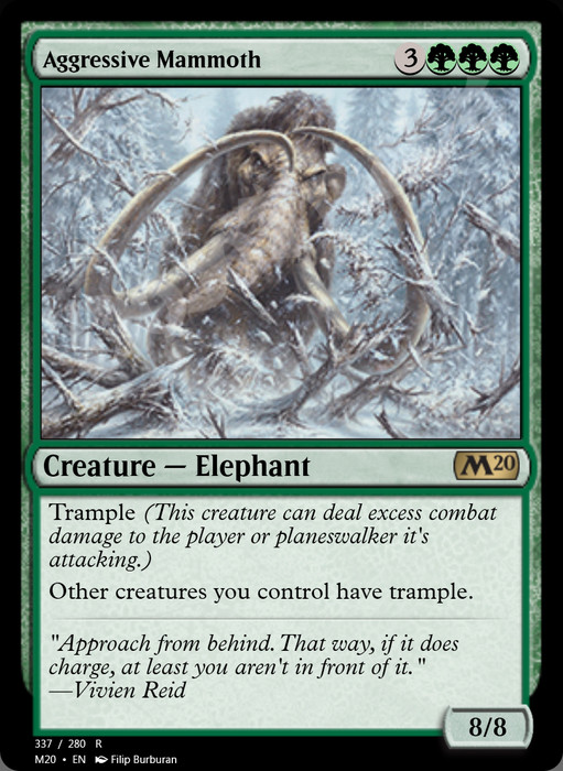 Aggressive Mammoth