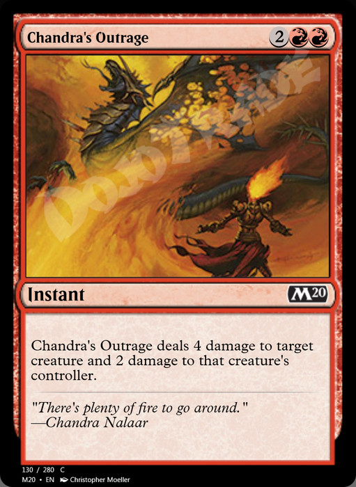 Chandra's Outrage