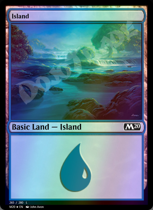 Island (#265) FOIL