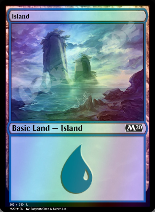 Island (#266) FOIL