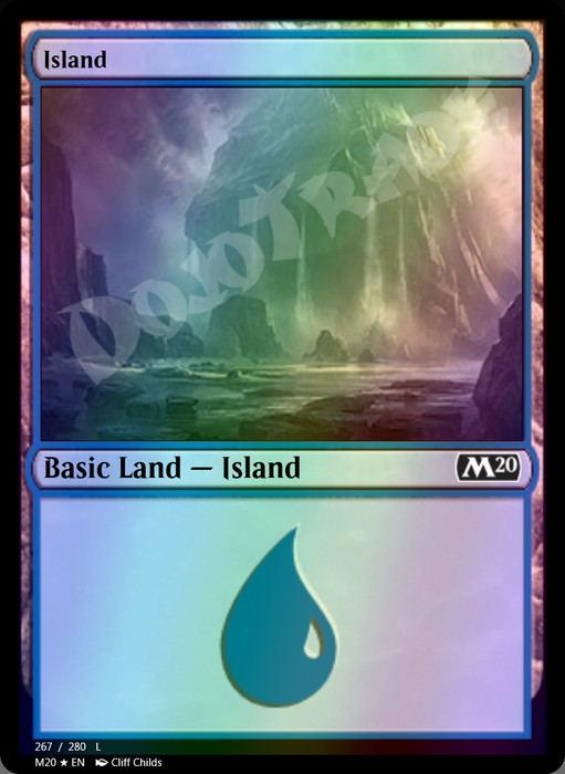 Island (#267) FOIL