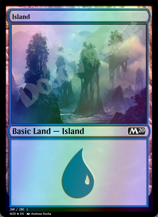 Island (#268) FOIL