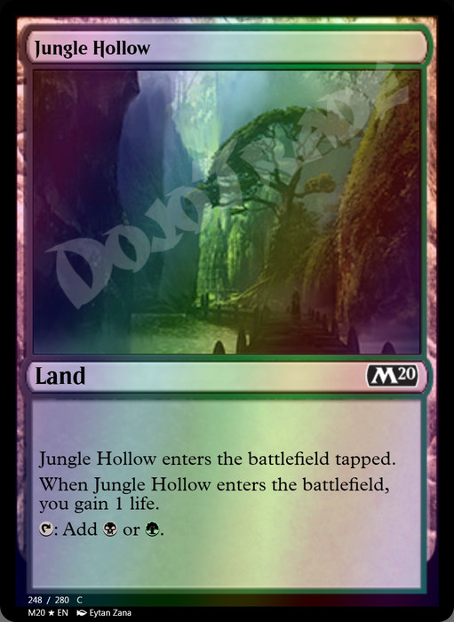 Jungle Hollow FOIL