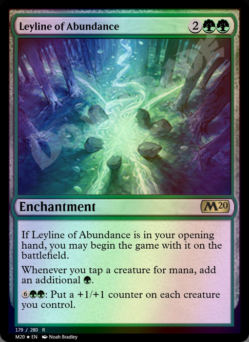 Leyline of Abundance FOIL