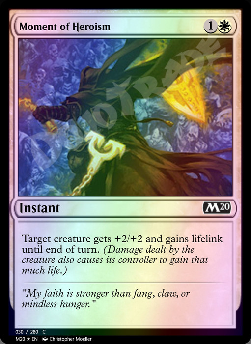 Moment of Heroism FOIL