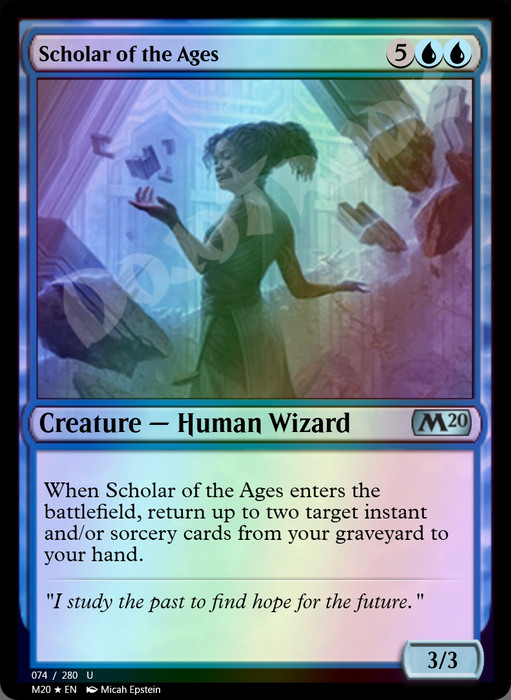 Scholar of the Ages FOIL