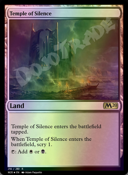 Temple of Silence FOIL