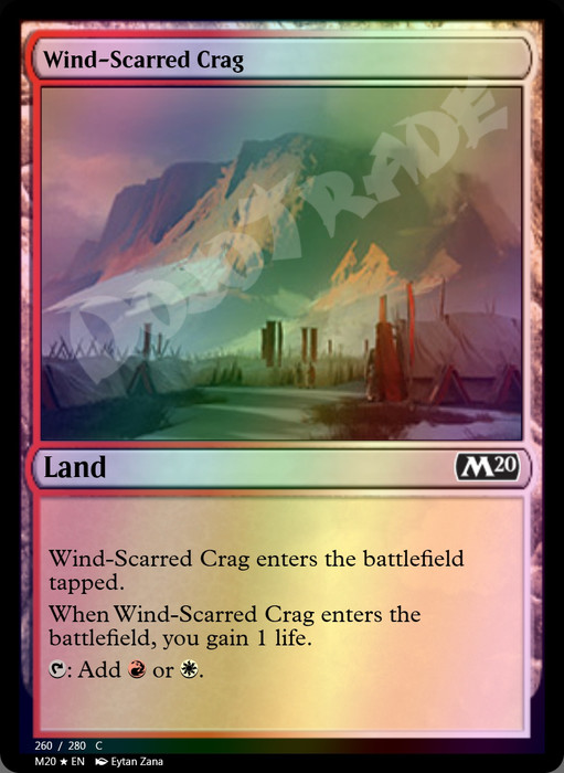 Wind-Scarred Crag FOIL