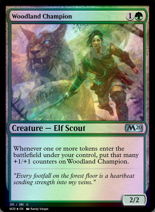 Woodland Champion FOIL