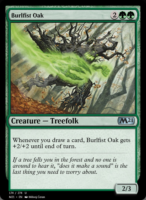 Burlfist Oak