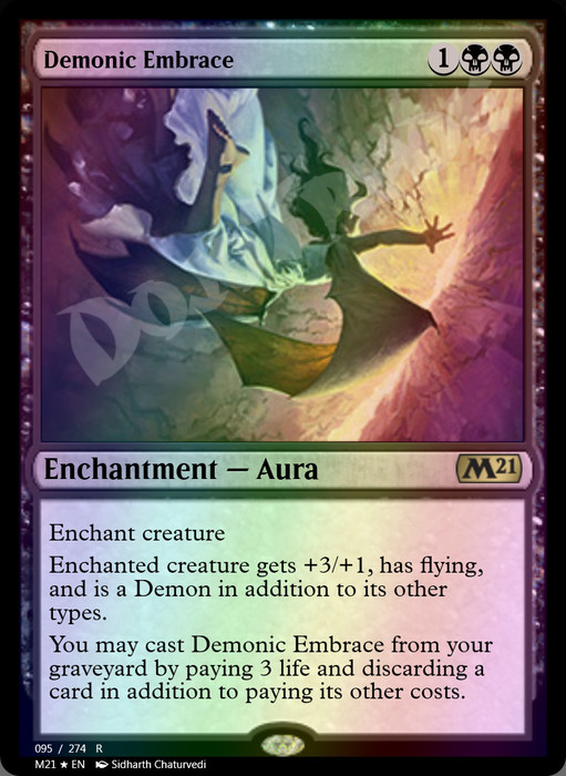 Demonic Embrace FOIL