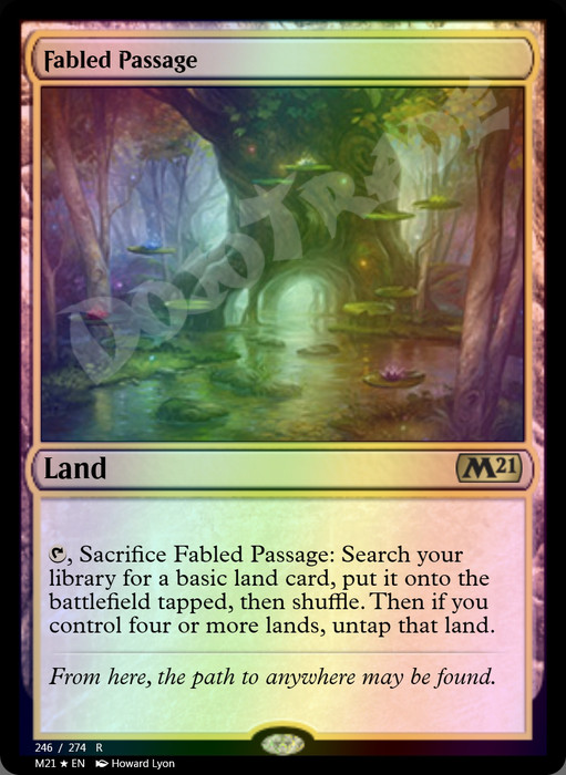 Fabled Passage FOIL