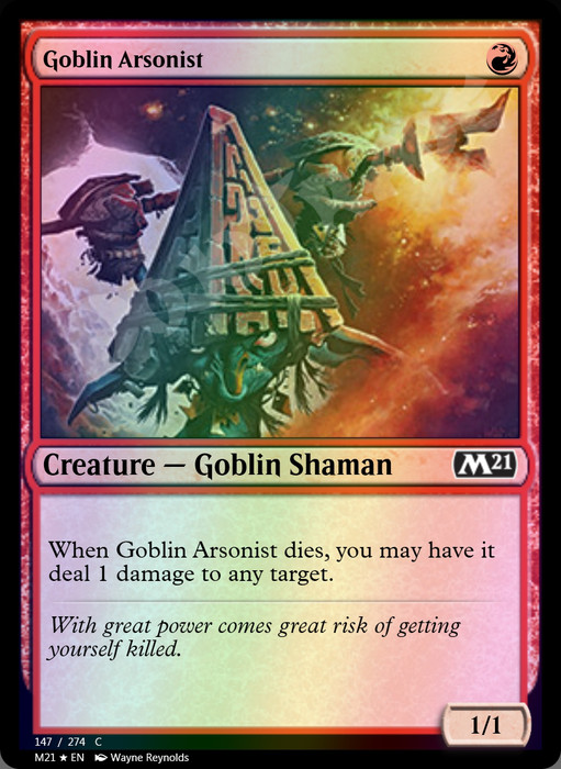 Goblin Arsonist FOIL