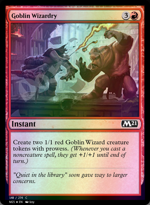 Goblin Wizardry FOIL