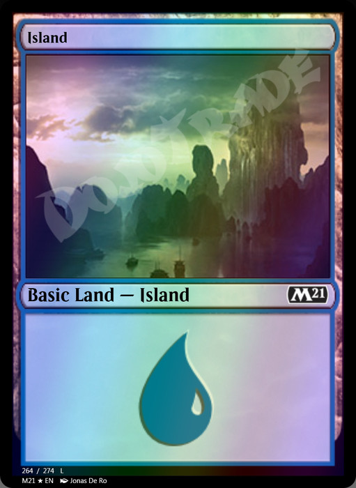 Island (#264) FOIL