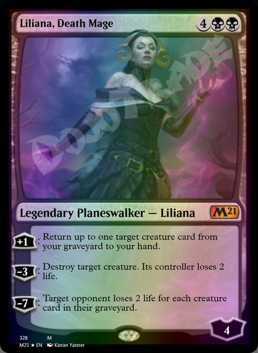 Liliana, Death Mage FOIL