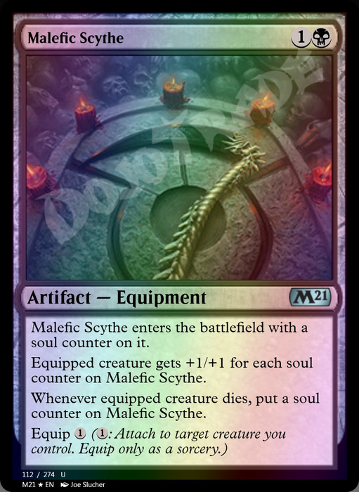 Malefic Scythe FOIL