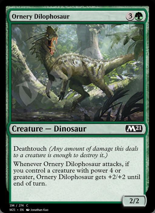 Ornery Dilophosaur