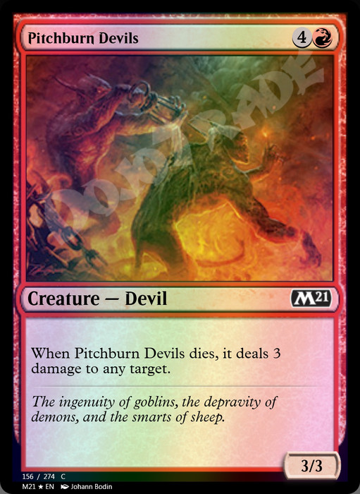 Pitchburn Devils FOIL