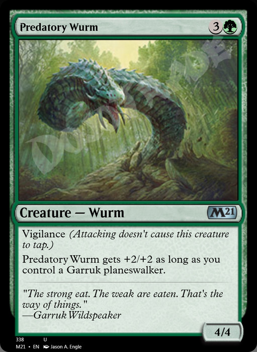 Predatory Wurm