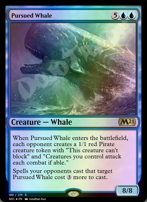 Pursued Whale FOIL