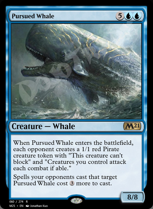 Pursued Whale