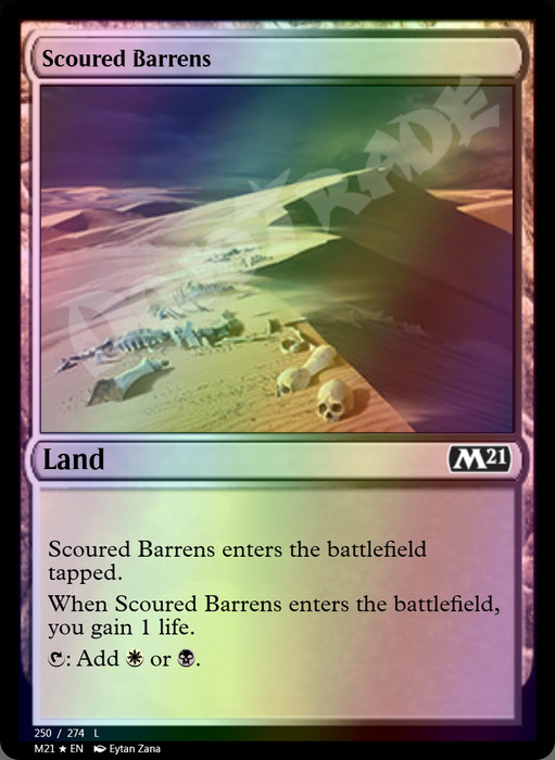 Scoured Barrens FOIL