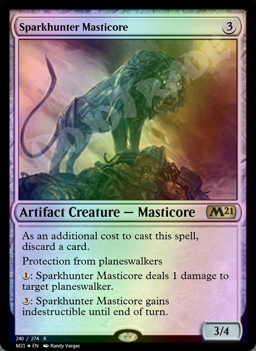 Sparkhunter Masticore FOIL