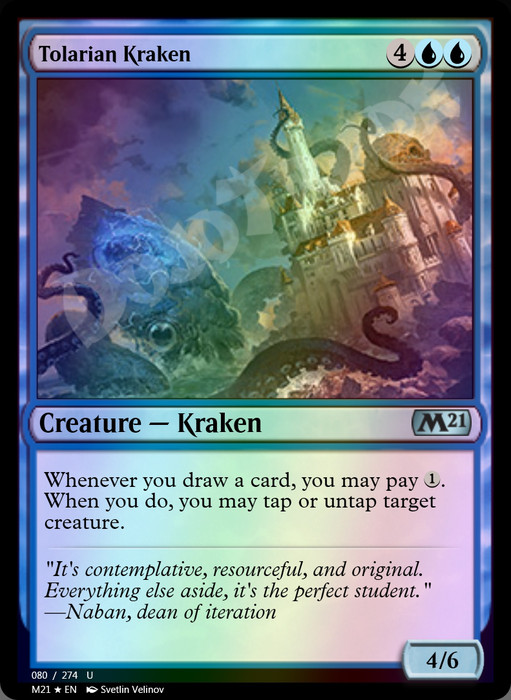 Tolarian Kraken FOIL